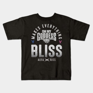 Alexa Bliss Makes Everything Bliss Kids T-Shirt